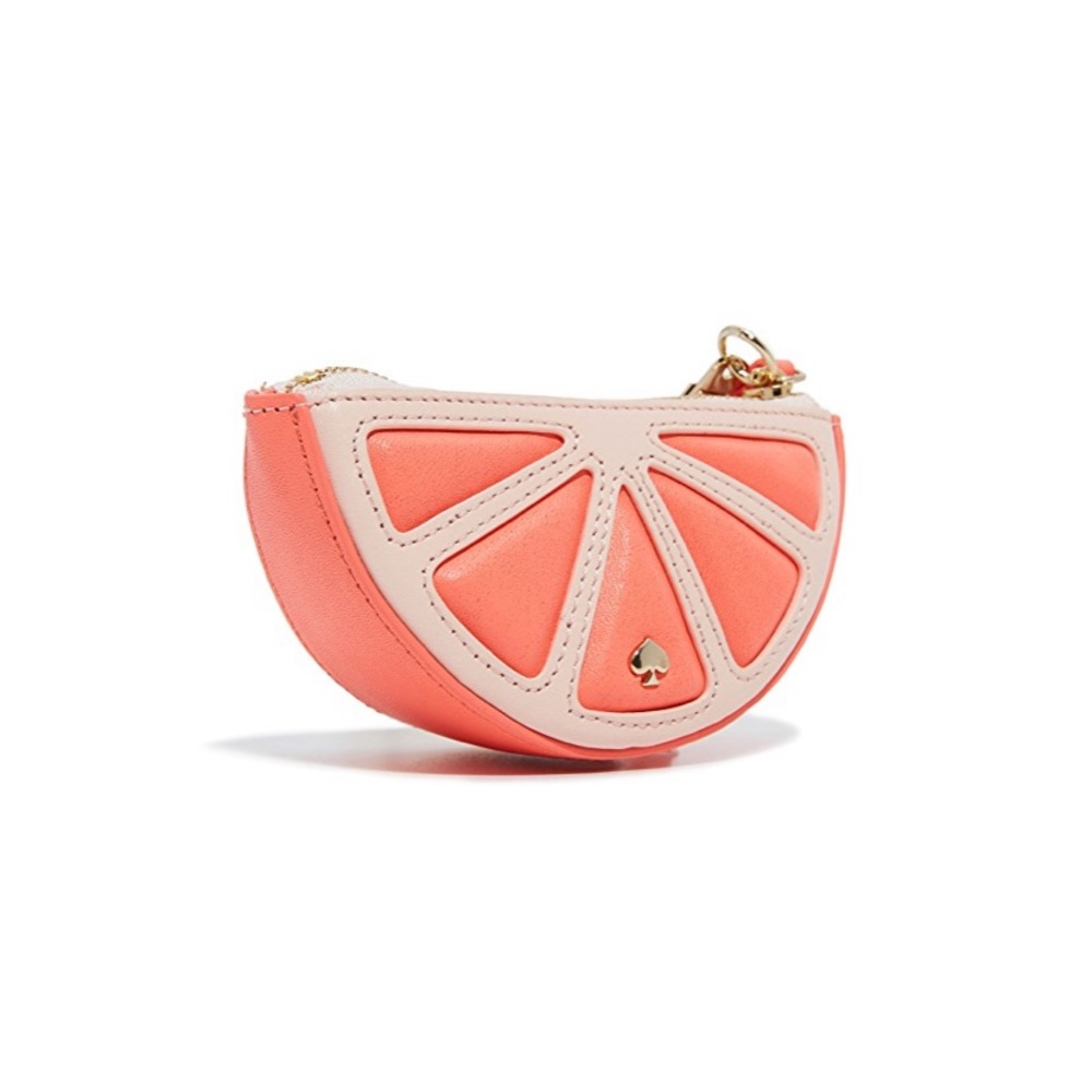 Kate Spade New York Coral Grapefruit Coin Purse!! - Picture 2 of 6